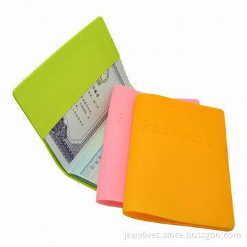 Durable Silicone Passport Holder for Promotion Gifts